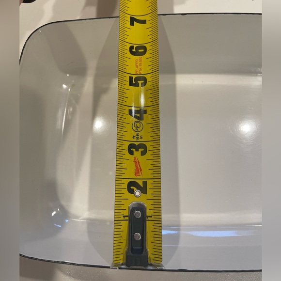 VTG Kingsbury “Dogwood” Enamel Over Steel Baking Dish. - Picture 9 of 9